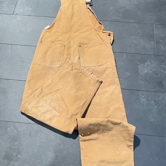 Carhartt Women's Coveralls, Tan Brown - Picture 5 of 8
